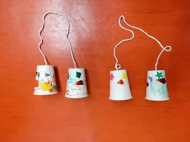 斗西幼儿园大班——好玩的传声筒