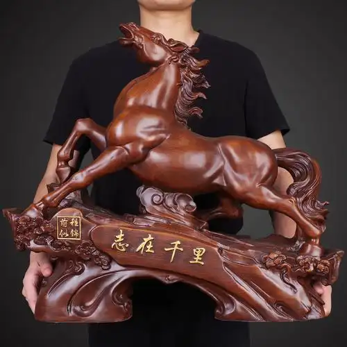 马工艺品摆件开业礼品 风水装饰品办公室公司老板桌办公桌马摆设