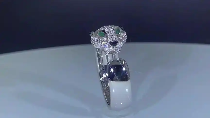 女人需要一种豹子的野性魅力#珠宝高端定制 #美出高级感 #时尚