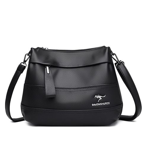 酷奇袋鼠 kq袋鼠包真皮斜挎包女士包包新款大容量中年女包送妈妈包