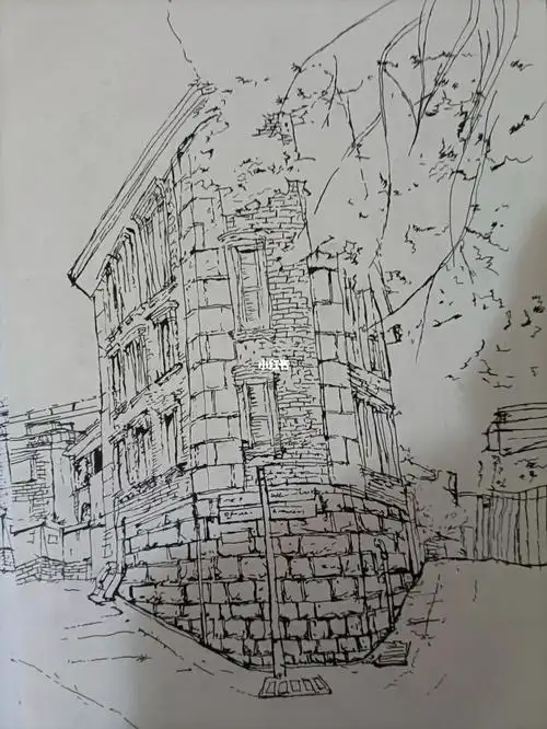 临摹鼓浪屿_临摹_鼓浪屿_绘画_绘画临摹_兴趣爱好_绘画