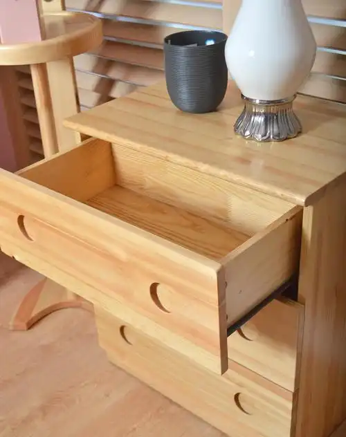 绿星color star家具专场直发货新西兰松木三斗柜xzy-8n003_唯品会