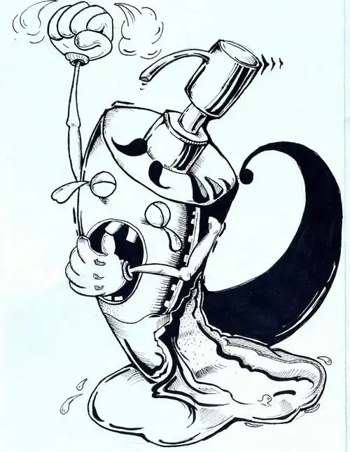 清美艺考师生创意速写微展