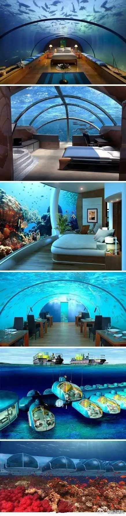 住在海里: 南太平洋斐济波塞冬海底度假村被面积5000英亩(约合3_豪宅