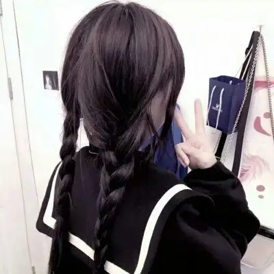 女生可爱背影头像