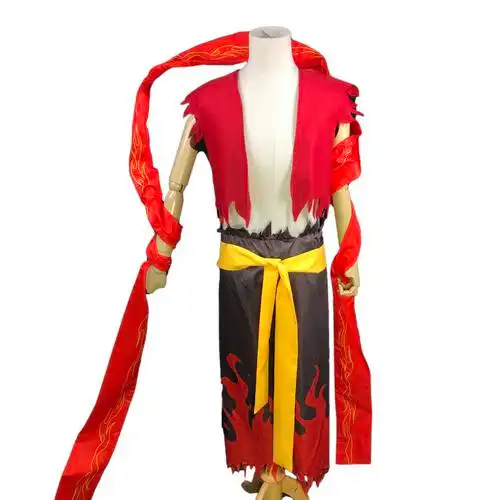 现货万圣节哪吒cos魔童cosplay服装降世儿童童装cosplay男装