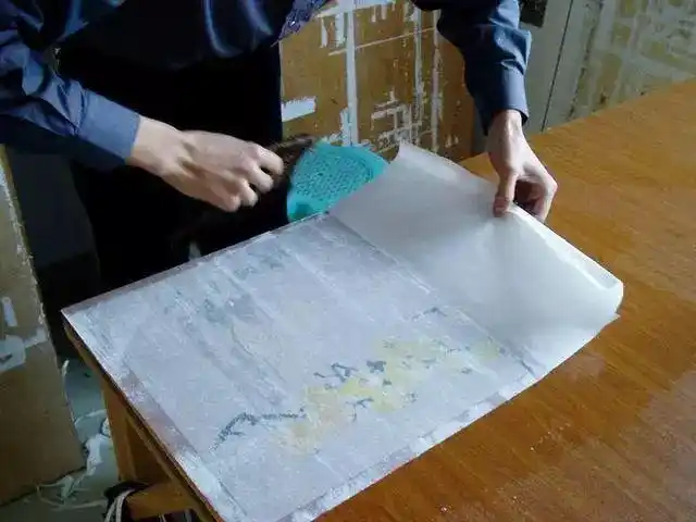 书画装裱全过程图示,原来这么简单!