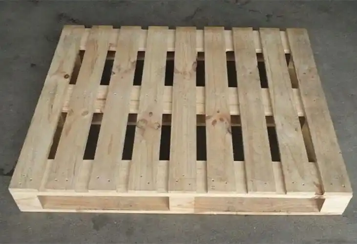 奥拉夫防潮卡板定制实木托盘松木卡板周转仓储栈板叉车托板 100*80cm