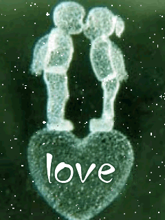 甜蜜情侣热恋动态手机壁纸图片下载240x320