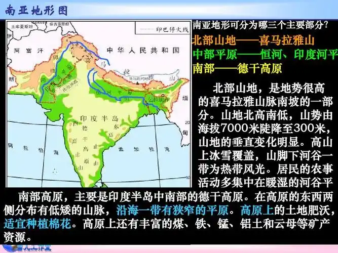 【公开课优质课】高三地理世界地理复习系列课件---南亚课件答案ppt