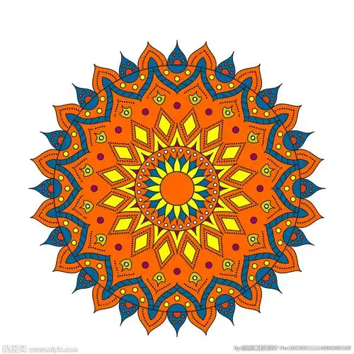 中式民俗花纹图案设计