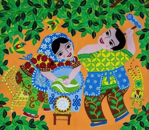 创作or复制,艺术融合,看"农民画家"是怎么画出乡村振兴的?