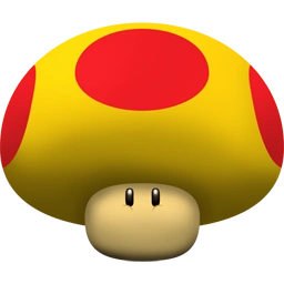 超级玛丽大蘑菇图标 256x256png图标_256x256png图片素材_256x256png