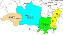 三亚市行政区划 吉阳区,海棠区,天涯区,崖州区 .
