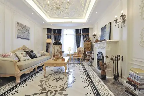 法式洛可可法式贵族风格的住宅