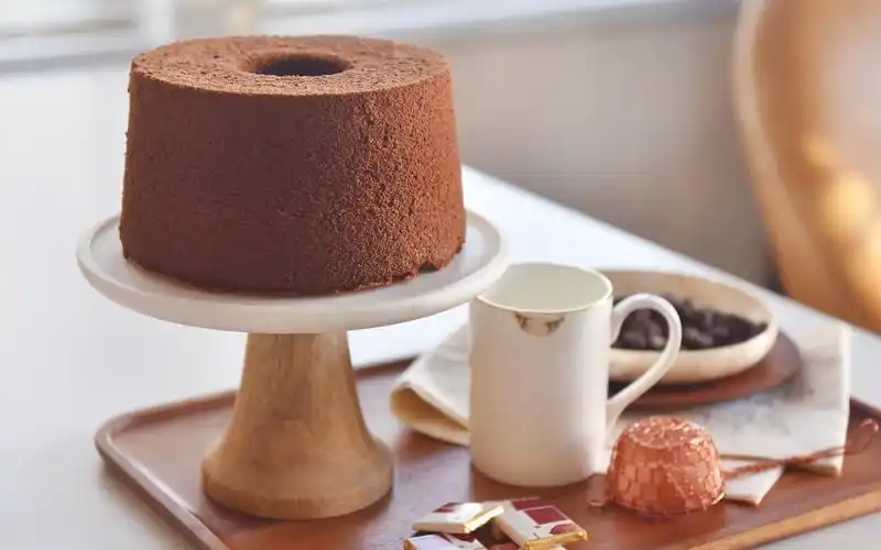 【麻瓜的坩埚】黄油可可戚风蛋糕