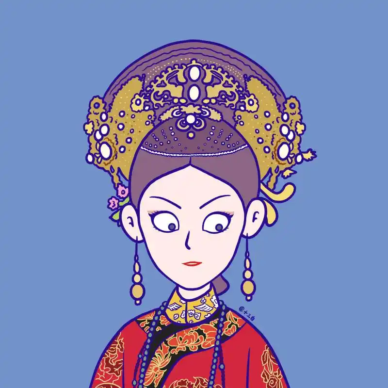甄嬛传女主头像第16615波 卡通漫画角色形象 #我是原创插画师