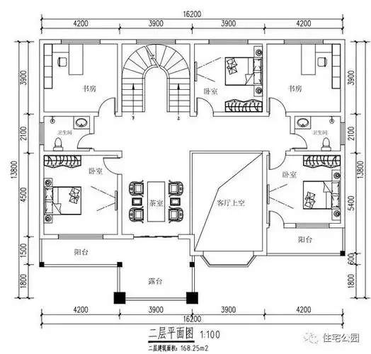 16x14米新农村三层自建房方案,农村养老就靠它了