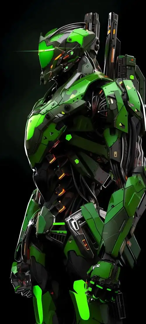 酷炫机甲壁纸1电量也要换上免费下载