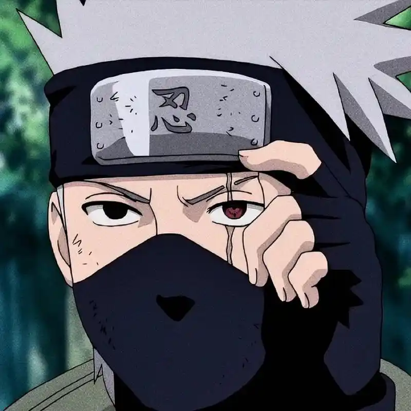 火影忍者卡卡西头像背景图来啦 都是自截 这里是大战的时候