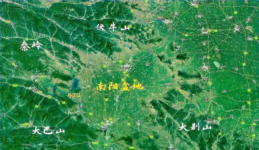 南阳盆地这两座城市分别是位于河南省西南部的南阳市和位于湖北省西北