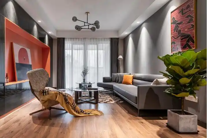 时尚与简约干练混搭的现代北欧室内空间设计