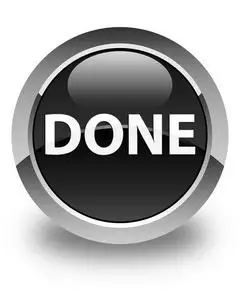 做有光泽的黑色圆形按钮图片