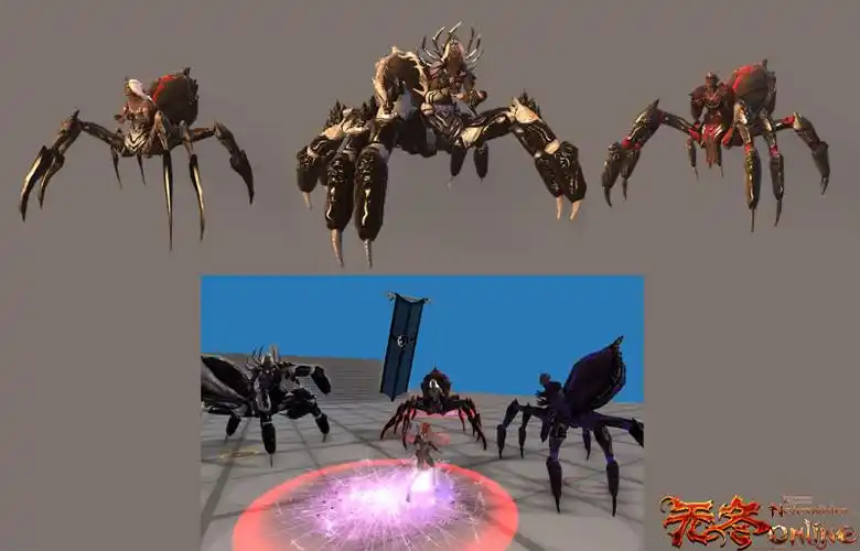 跪拜女王篇之《无冬online》蜘蛛神后萝丝邪恶来袭