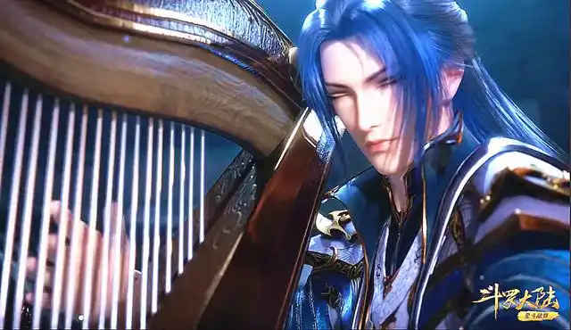 唐三换上贵族服饰演出,用来战斗的手,依然能够演奏出优美的乐章