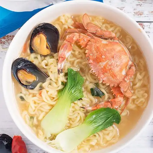 农心上海汤面海鲜味117.8g*5袋拉面泡面方便面