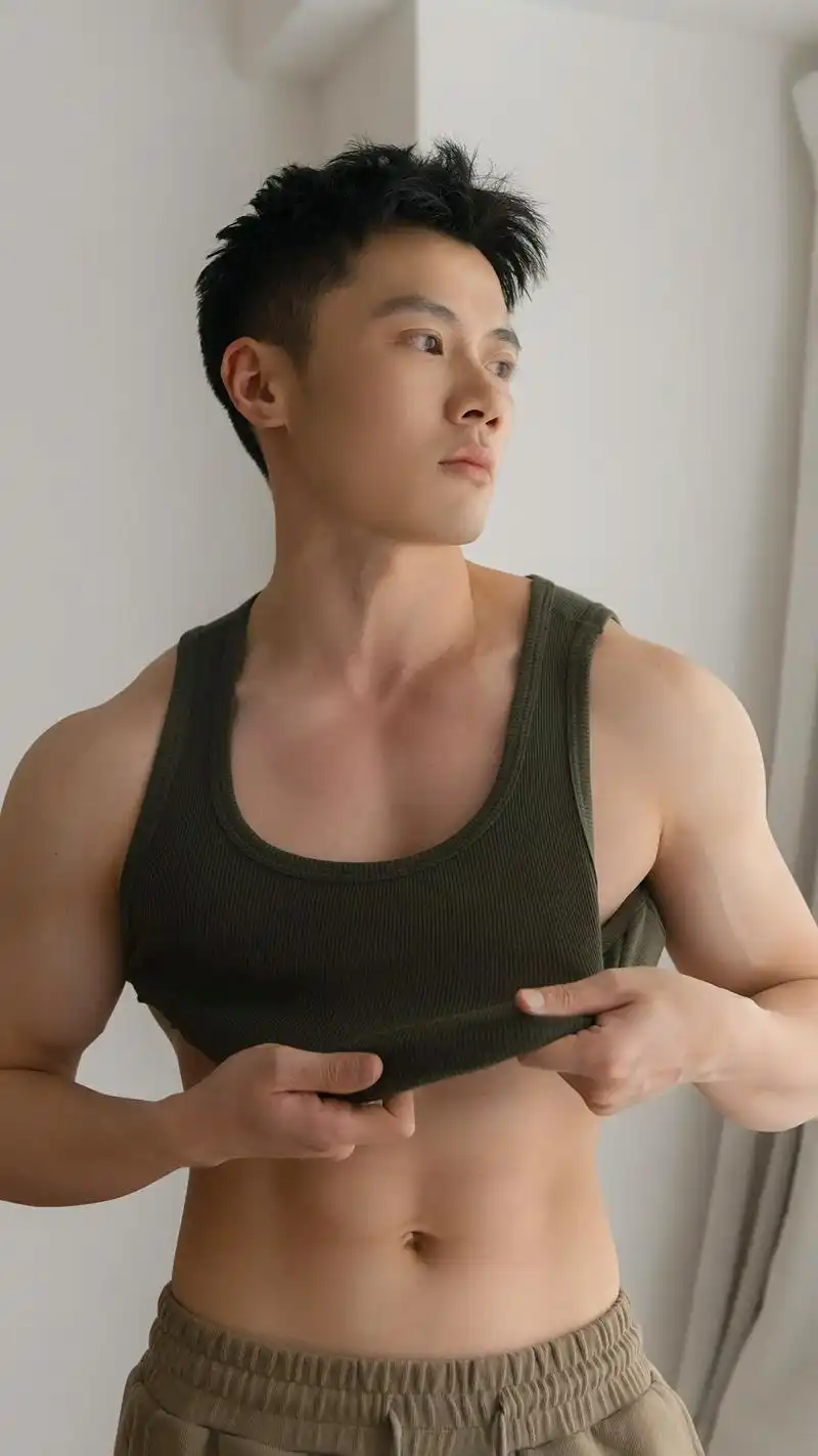 小白#春天了该健身了 #男生写真 #交出你的健身作业 - 抖音