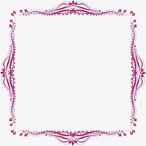 各种正方形框框免扣素材