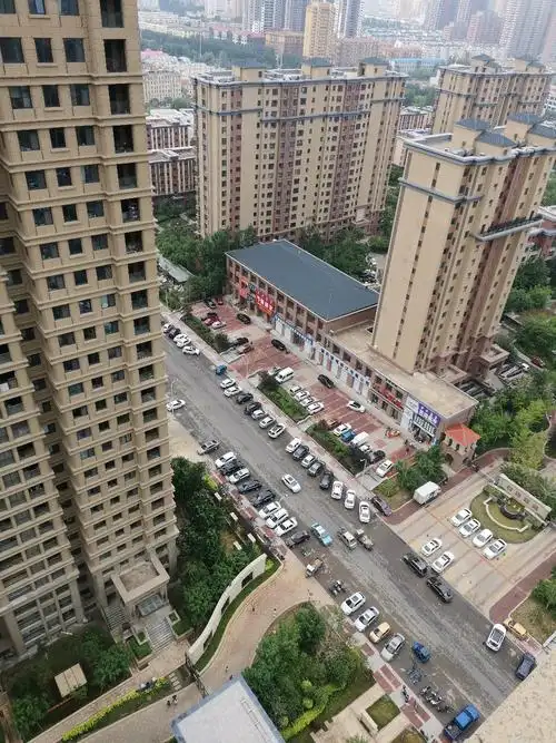 25楼俯瞰城市景色 - 花粉随手拍 花粉俱乐部