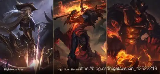 【西部天使 艾希】,【西部魔影 赫卡里姆】,【西部魔影 德莱厄斯】已