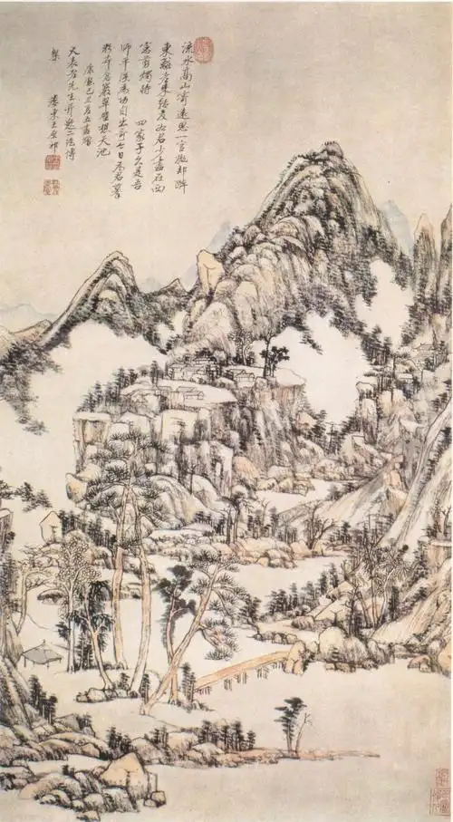 清初四王:王原祁