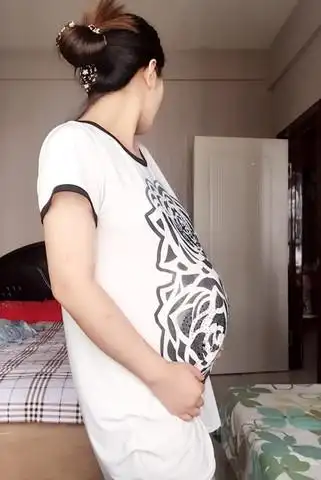 大家看看38周的肚子,大不大?