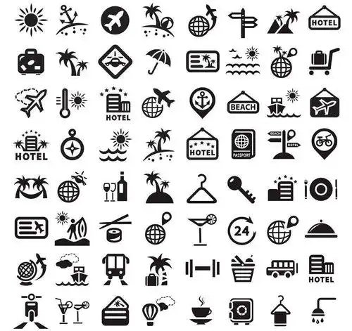 首页 平面广告 画册/装帧 菜谱设计 >旅游图标图片 千图网提供精美