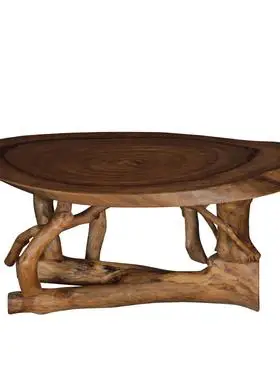 原生态香樟木茶桌椅组根雕树根创意小茶桌小茶台实木民宿原木天然