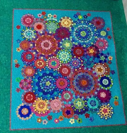 2019年国内拼布圈大热的lapassacaglia拼布作品来自外网