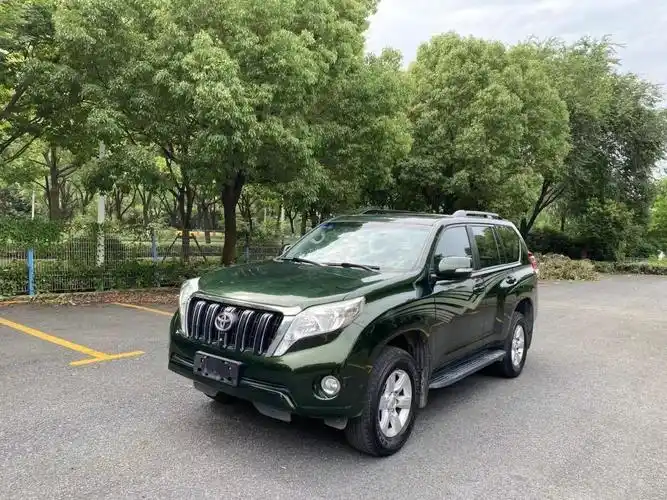 绍兴2016年12月丰田普拉多2016款27l自动标准版绿色自动档