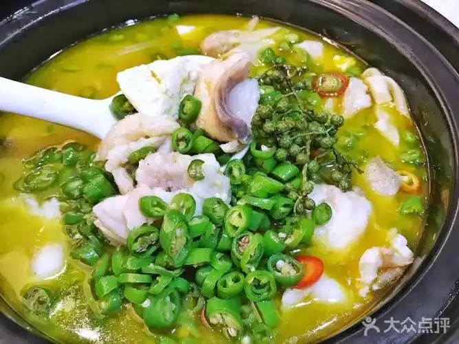 青龙正街饭店(蓉城总店)招牌青椒鱼片图片 - 第4张