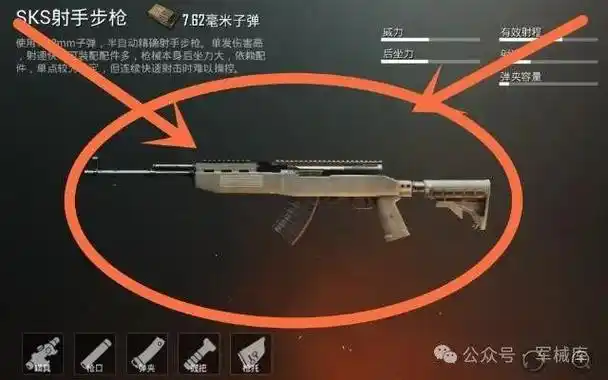 刺激战场射手步枪大对比sks射手步枪和mini射手步枪你选谁