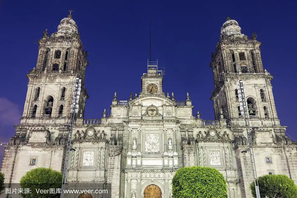 墨西哥城的大都会大教堂