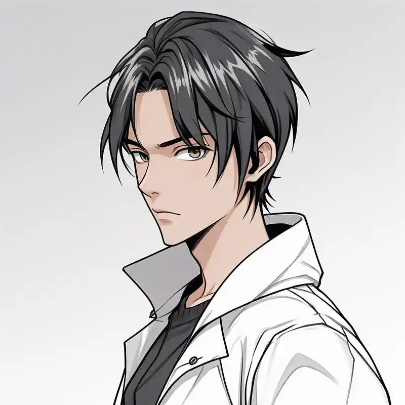 96漫画风炫酷男头,王也粉丝必备!97