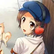 qq头像女生带着耳机听歌动漫爱好音乐的动漫女生戴耳机听歌