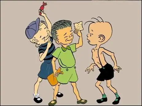 张乐平漫画经典《三毛流浪记》之二(见义勇为,新的憧憬)