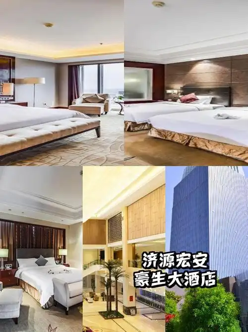 1 济源宏安豪生大酒店 【4.