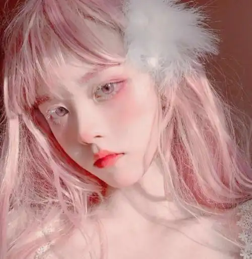 粉色系女生头像