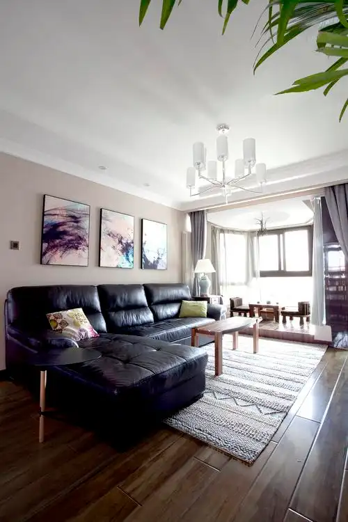 140㎡美式简约装修客厅欣赏图