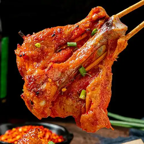 家庭烧烤鸡腿串10串蝴蝶腿串油炸烧烤食材烤串腌制好半成品10个